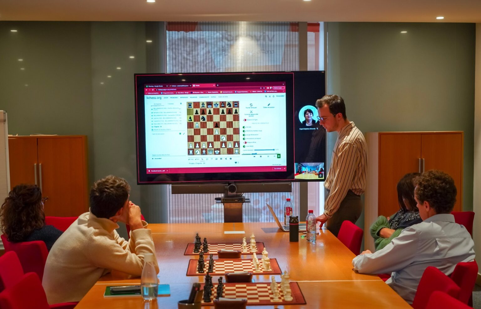 Bootcamp échecs en entreprise