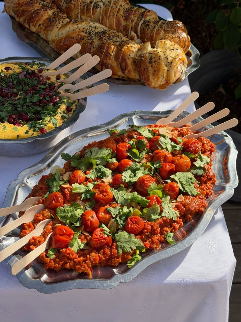 Finger food et plats à partager par notre traiteur partenaire