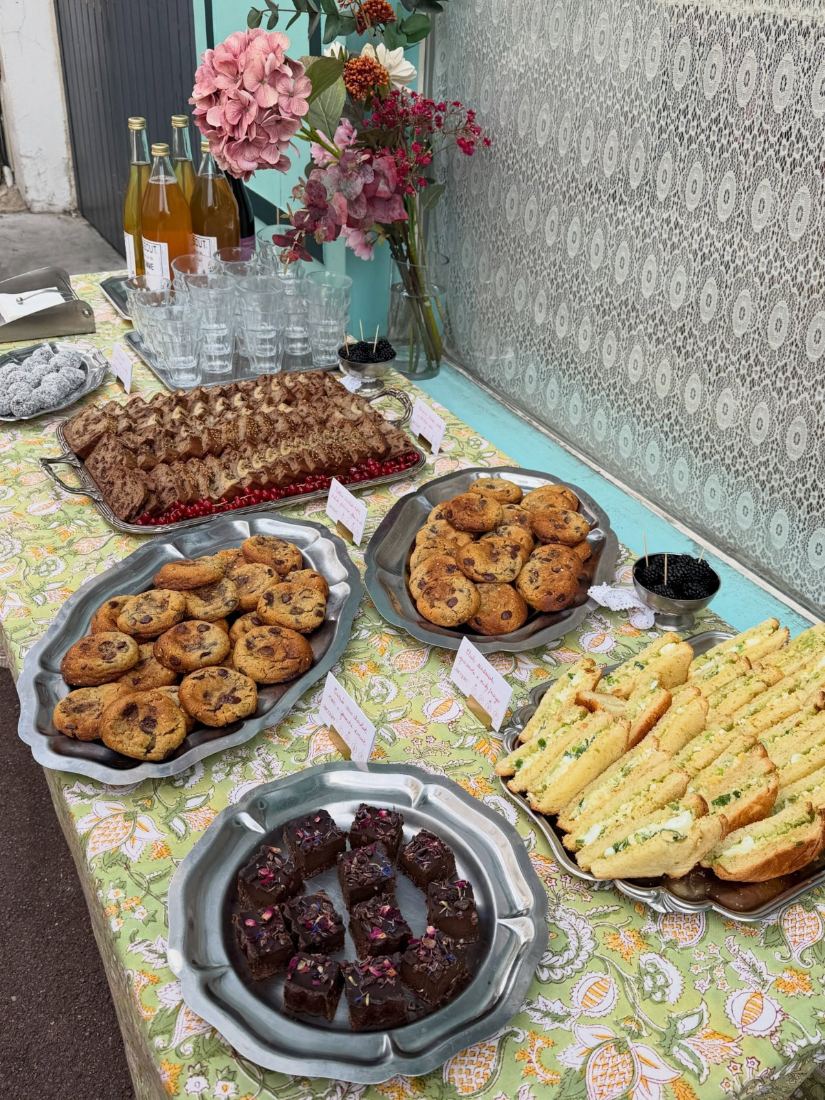 Buffet sucré et salé pour un événement en entreprise